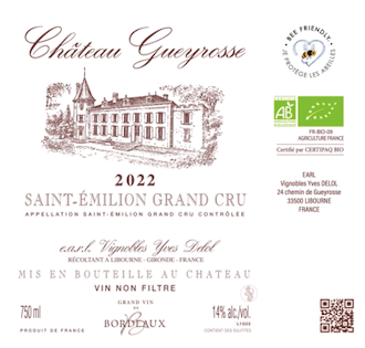 Chateau Gueyrosse Vignoble à Libourne