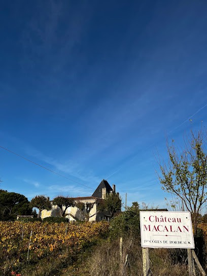 Chateau Macalan, Vignoble à Sainte-Eulalie