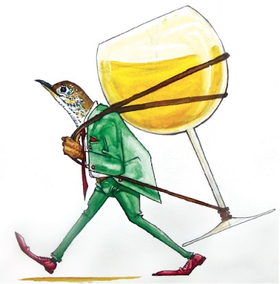 La Mouleyre, Vignoble à Sainte-Croix-du-Mont