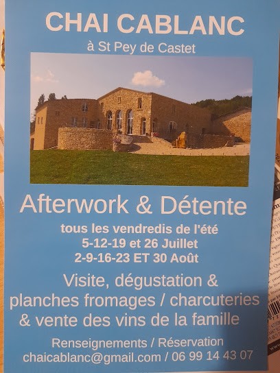 Château Cablanc, Vignoble à Saint-Pey-de-Castets