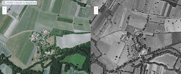 Domaine Landreau, Vignoble à Criteuil-la-Magdeleine